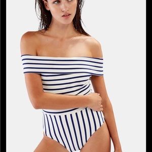 Solid & Striped. One pice swimsuit. Previously worn. Excellent condition.